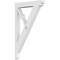Ekena Millwork Artisan Architectural Grade PVC Bracket, 5/8"W X 5"D X 8"H BKTP01X05X08AR - alternate 1